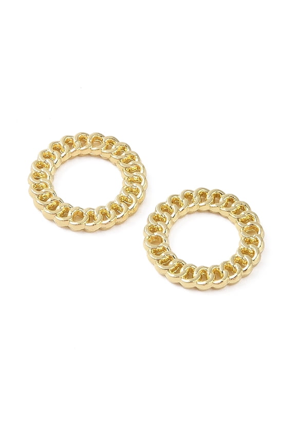 1000 g Alloy Linking Rings Cadmium Free & Lead Free Ring Golden 20x2.2mm Inner Diameter: 11.5mm 529pcs/1000g