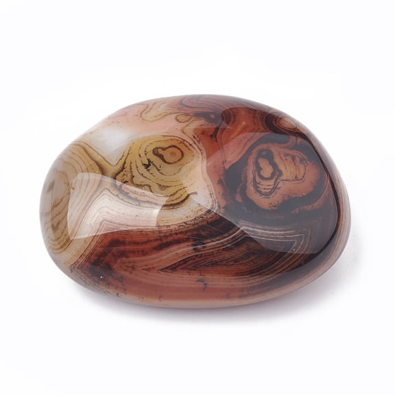 1000 g Madagascar Natural Sardonyx Agate Home Decorations Display Decorations Large Tumbled Stones Healing Stones for Chakras Balancing Therapy Meditation Reiki Nugget 30~90x30~60x20~40mm