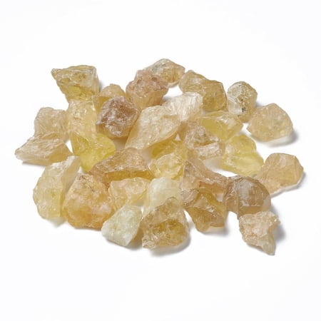 1000 g Rough Raw Natural Citrine Beads for Tumbling Decoration Polishing Wire Wrapping & Reiki Crystal Healing No Hole/Undrilled 30~50x26~30x19~24mm 38pcs/1000g