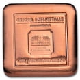 thumbnail image 1 of 1000 gram Copper Square Bar - Geiger (Poured, .999 Fine), 1 of 3
