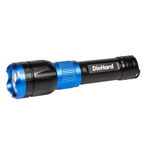 1000 lm DieHard LED Flashlight Power Bank, Black & Blue