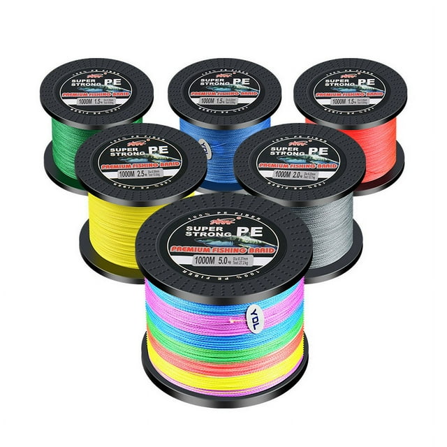 1000 meters 4 series of strong horse fishing line PE woven fishing line