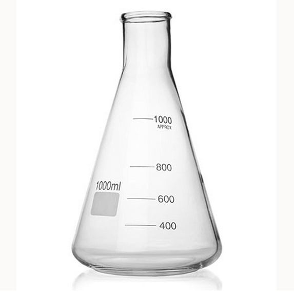 1000 ml Erlenmeyer Fermenter Flask