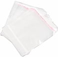 thumbnail image 1 of 1000 pc OPP Cellophane Bags Rectangle Clear Clear 14x11cm Unilateral Thickness: 0.035mm Inner Measure: 9x11cmDIY, 1 of 2