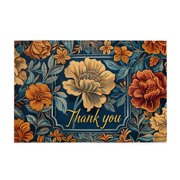 1000 pcs 1000 Piece Wooden Puzzles Flower Thank You Card,Challenging Brain Exercise,Classic Flower Thank You Card Stress Relieving Puzzle 1000 Piece,For Puzzle Enthusiast Gifts,High Difficulty Puzzle