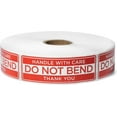 thumbnail image 1 of 1000 pcs Do Not Bend Stickers for Shipping 1x3 Inch Roll Labels, 1 of 7