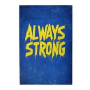1000 pcs Encouragement slogan Always Strong puzzles for adults 1000 pieces,Stunningly Vibrant Colors,Charm Encouragement slogan Wooden Puzzle,Impossible Hard Difficult Challenging Puzzles for Adults
