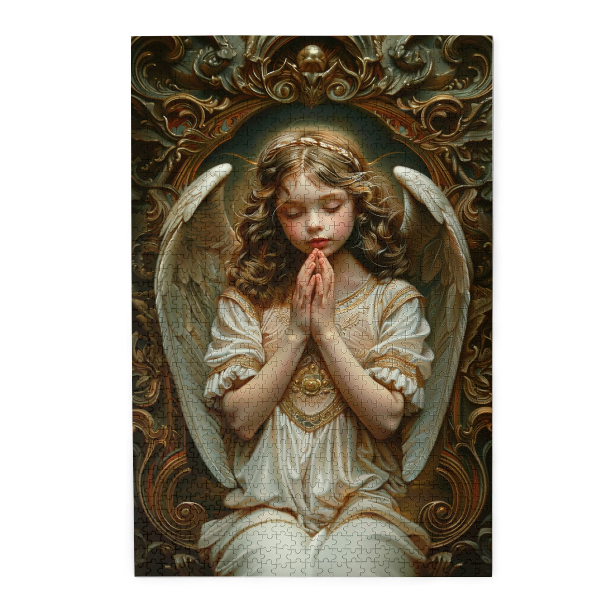 1000 pcs Lovely Angel Prayer jigsaw puzzle 1000 pieces,Unique Artwork ...