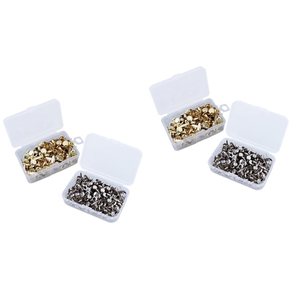 ifundom Metal Paper Fasteners Assorted Color Brads, Rust-Resistant 1000 Pieces for Crafts, Scrapbooking, Office and School Use