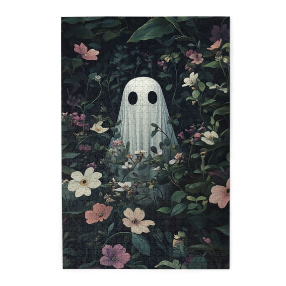 1000 pcs Phantom in the Flowers puzzles for adults 1000 pieces,Wooden High difficulty puzzle,Funny Phantom in the Flower Modern Style Puzzle,Impossible Hard Difficult Challenging Puzzles for Adults