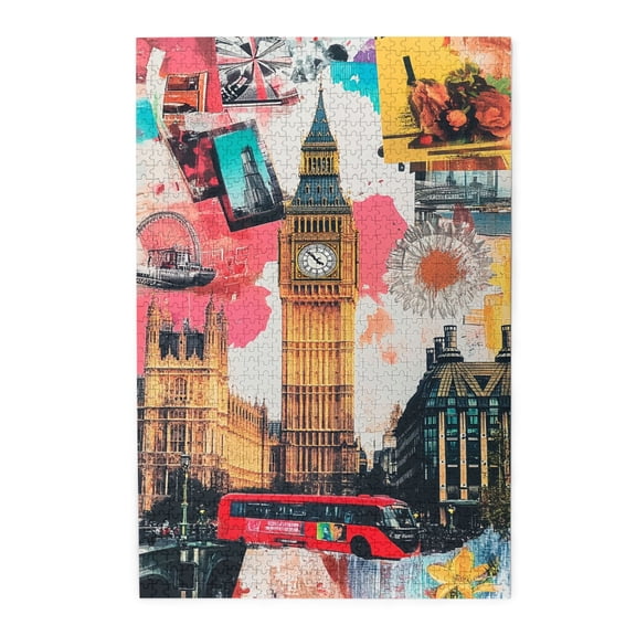 1000 pcs travel round the world 1000 Piece Vibrant Jigsaw Puzzle,Unique and Beautiful Design,Classic World attractions Wooden Puzzles,Challenging Brain Exercise,for Travel enthusiasts Charm Gifts