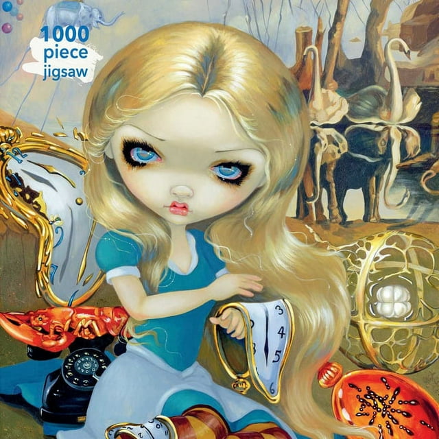 1000-piece Jigsaw Puzzles: Adult Jigsaw Puzzle Jasmine Becket-Griffith: Alice in a Dali Dream : 1000-piece Jigsaw Puzzles (Jigsaw)