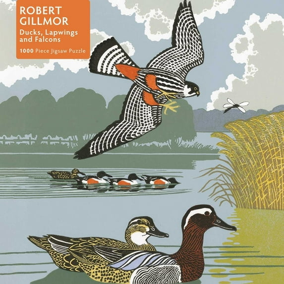 1000-piece Jigsaw Puzzles: Adult Jigsaw Puzzle Robert Gillmor: Ducks, Falcons and Lapwings : 1000-Piece Jigsaw Puzzles (Jigsaw)
