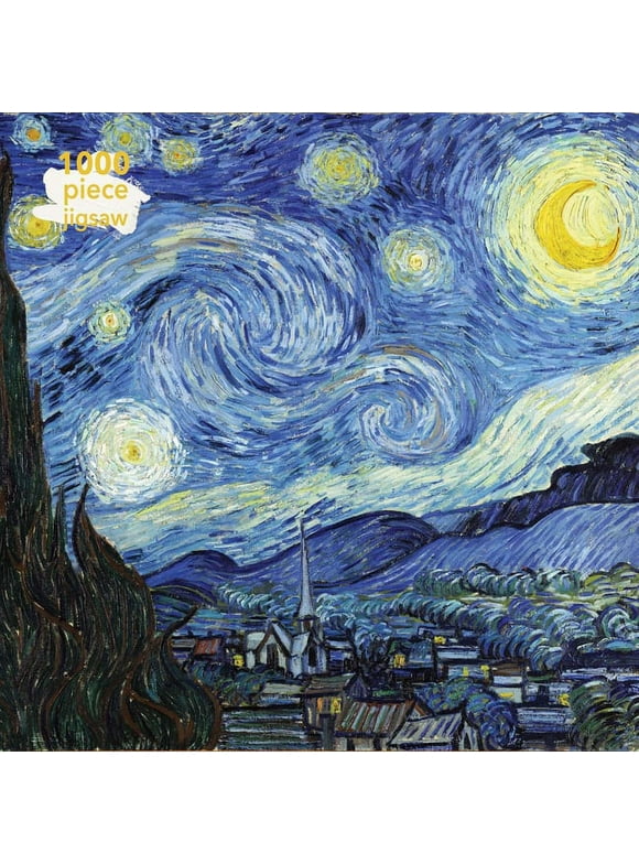 1000-piece Jigsaw Puzzles: Adult Jigsaw Puzzle Vincent van Gogh: The Starry Night : 1000-Piece Jigsaw Puzzles (Jigsaw)