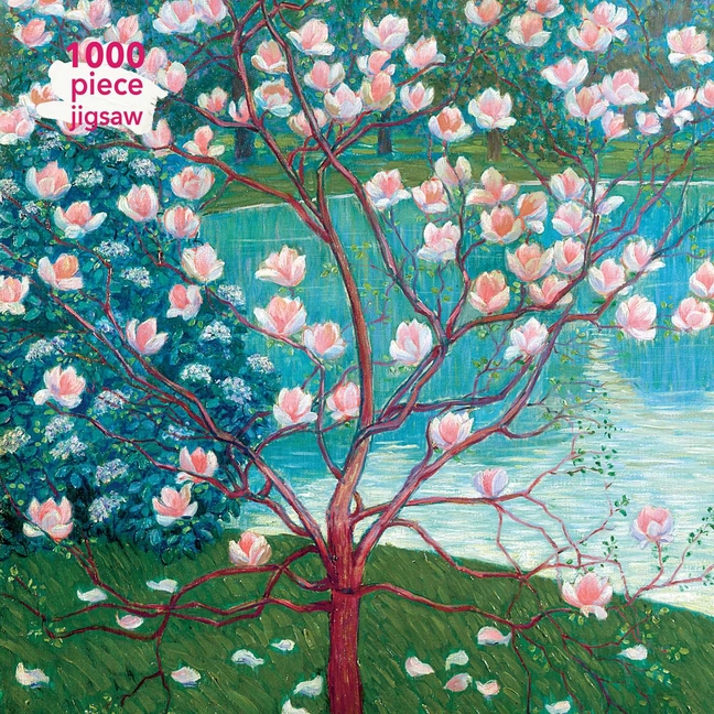 1000-piece Jigsaw Puzzles: Adult Jigsaw Puzzle Wilhelm List: Magnolia Tree : 1000-Piece Jigsaw Puzzles (Jigsaw) - image 1 of 1