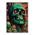 thumbnail image 1 of 1000-piece Skull Psychedelic Aesthetics: Color and Death Adult Wooden Puzzle,Intellectual Challenge,Stress-Relieving Puzzle, Relaxing Family Activity, Decoration, Size: 29.5 x 19.7 in, 1 of 6