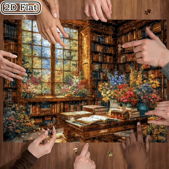 1000 pieces Paper Jigsaw Puzzle 74.9x49.9in - Large Challenge with Difficulty Levels, Portable Box Pieces, Challenging Brain Teaser Game for Family Game Night, ChristmasHoliday Gift for Adults.