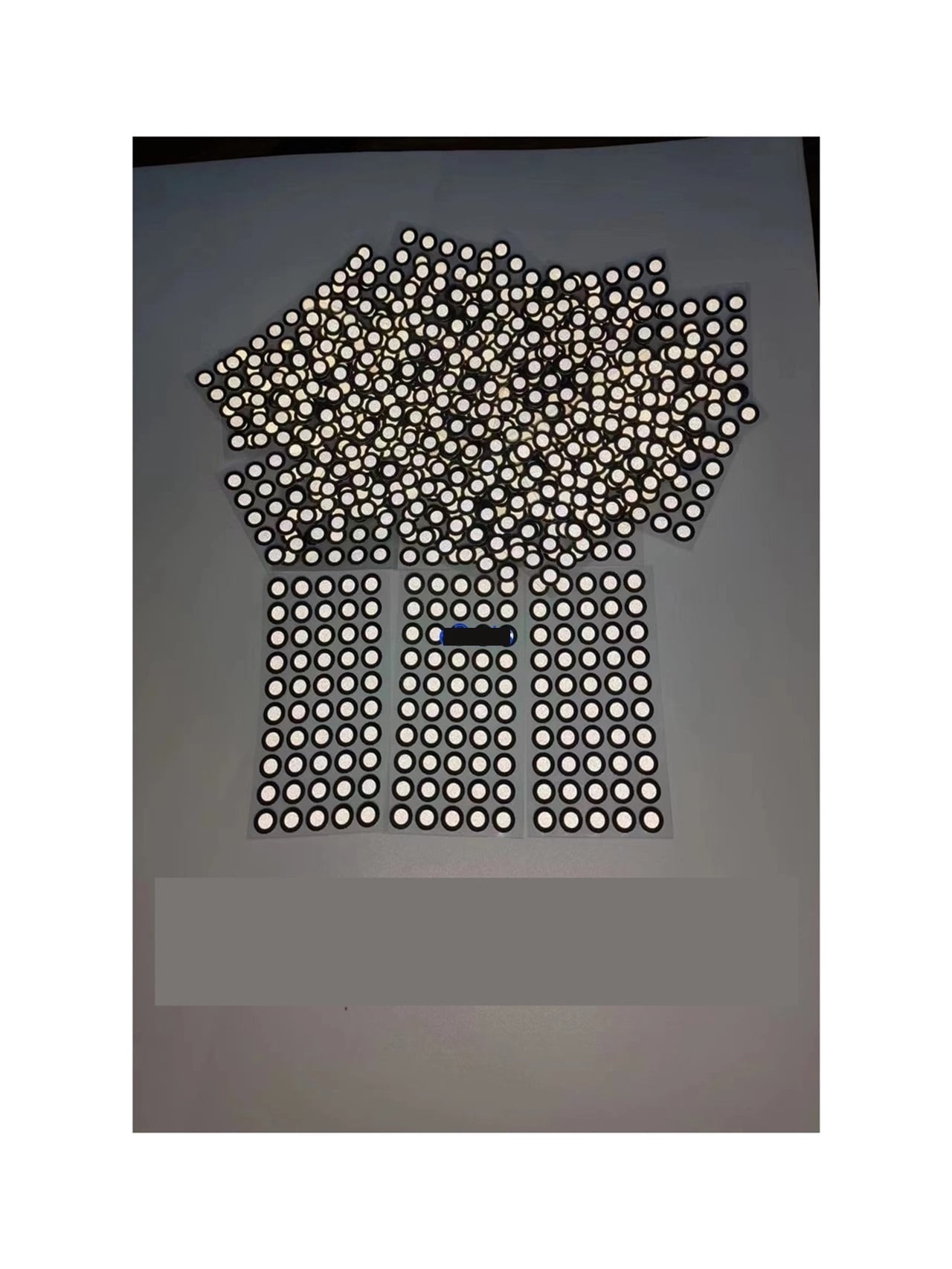 1000 point 3D Scanner Photogrammetry High Reflective Mark Point Mark ...