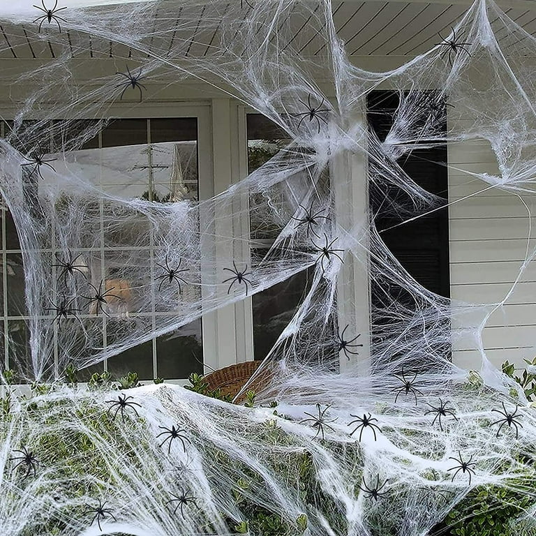 Spider web party decorations deals