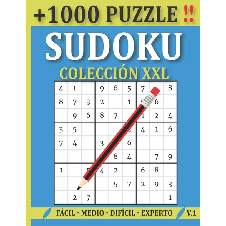 1000 sudoku coleccion xxl : más de 1000 Rompecabezas: fácil- medio