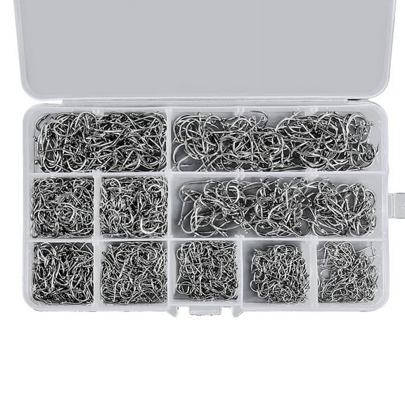 1000 x fish hooks-Photo Color