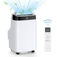 thumbnail image 1 of 10000 BTU Portable AC Unit for Rooms up to 450 Sq Ft, 3-in-1 Air Conditioner, Dehumidifier & Fan, Ultra-Quiet Sleep Mode, Self-Evaporating Cooling with Remote & Window Kit Included, 1 of 8