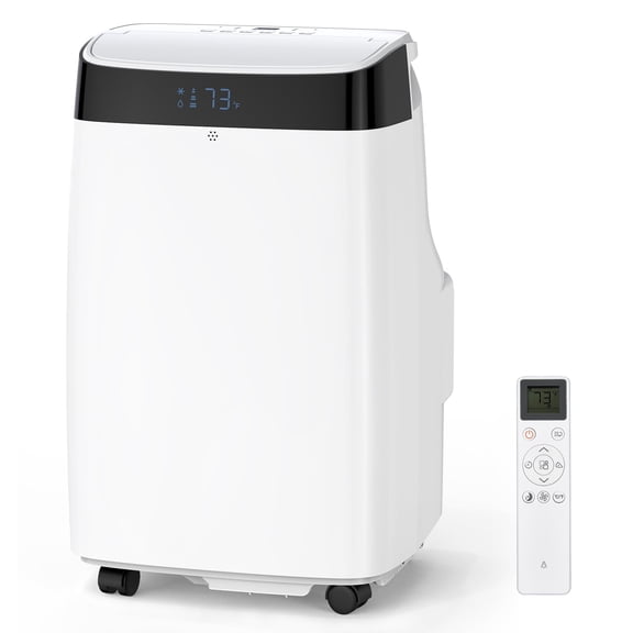 10000 BTU Portable Air Conditioner, 3 in 1 AC Unit, Dehumidifies, Fans, Quiet Operation, 24 Hour Timer, Energy Efficient, Cooling for 450 sq.ft Room
