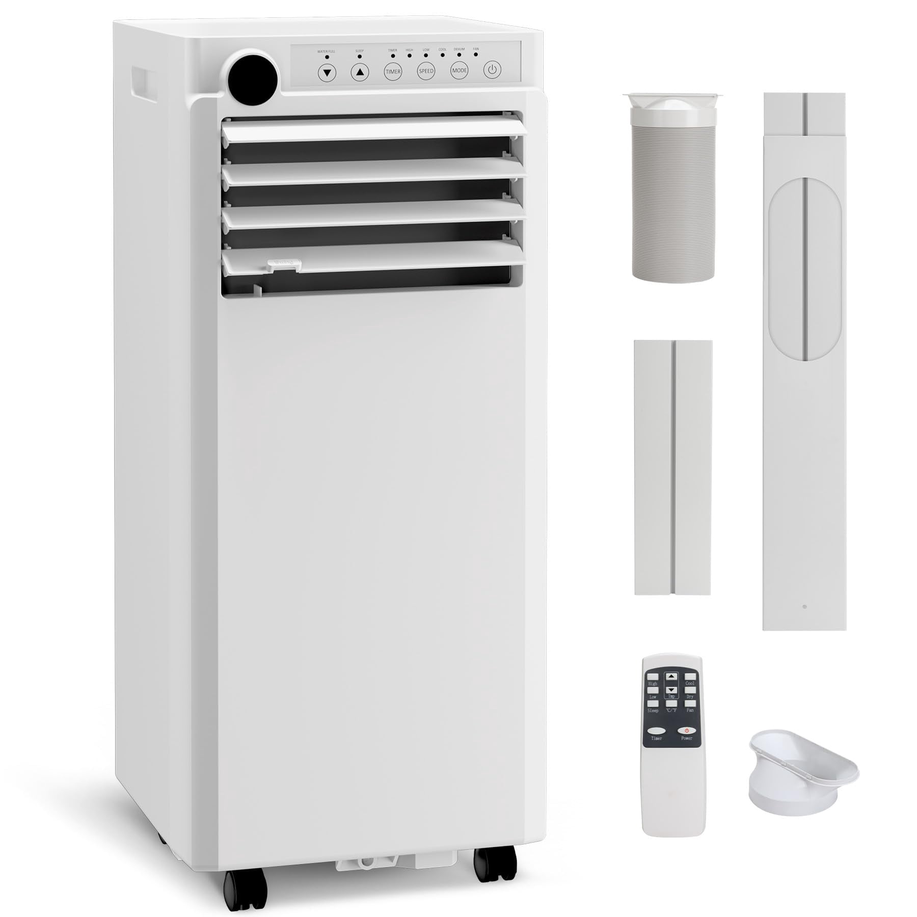 10000 BTU Portable Air Conditioner, 3-in-1 Small Portable AC Unit for ...
