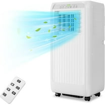 10000 BTU Portable Air Conditioner 4-in-1 Portable AC Unit Cool up to 450 sq.ft, Portable Air Conditioners with Remote Control & Window Kit1-24H Timers