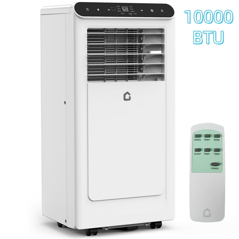 10000 BTU Portable Air Conditioner with Heater, Dual Hose Inverter