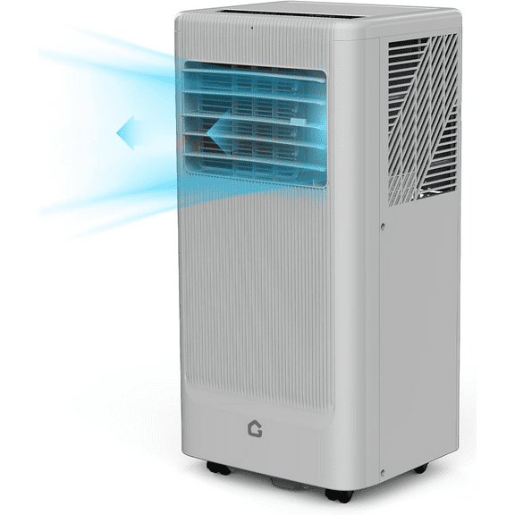 10000 BTU Portable Air Conditioner for Room up to 450 Sq.Ft 3-IN-1 Portable AC Cool & Fan& Dry with Remote Control,Ultra Quiet,24 Hour Timer