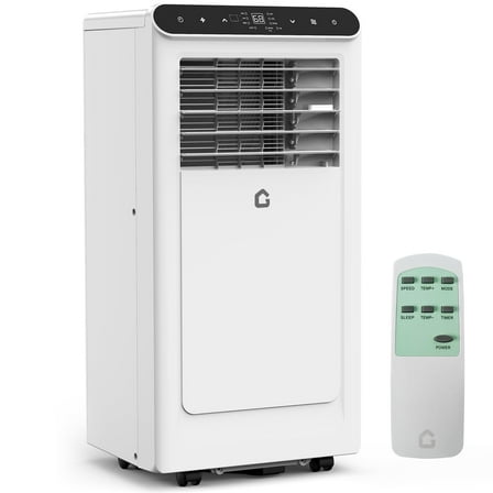 10000 BTU Portable Air Conditioners, 3-In-1 Portable AC Unit Up to 450 Sq.Ft, Quiet Air Conditioner With Fast Cooling/Energy Saving/Remote Control/24Hrs Timer for Bedroom, Office, Apartments