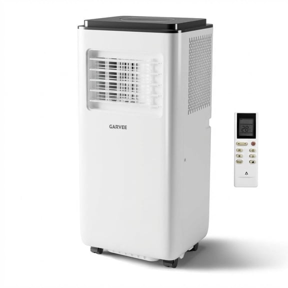 10000 BTU Portable Air Conditioners, 4-in-1 AC Unit with Cooling, Fan & Dehumidifier, Cools Rooms Up to 450 Sq Ft, Remote Control, 24H Timer, Energy Saving, Window Kit Included