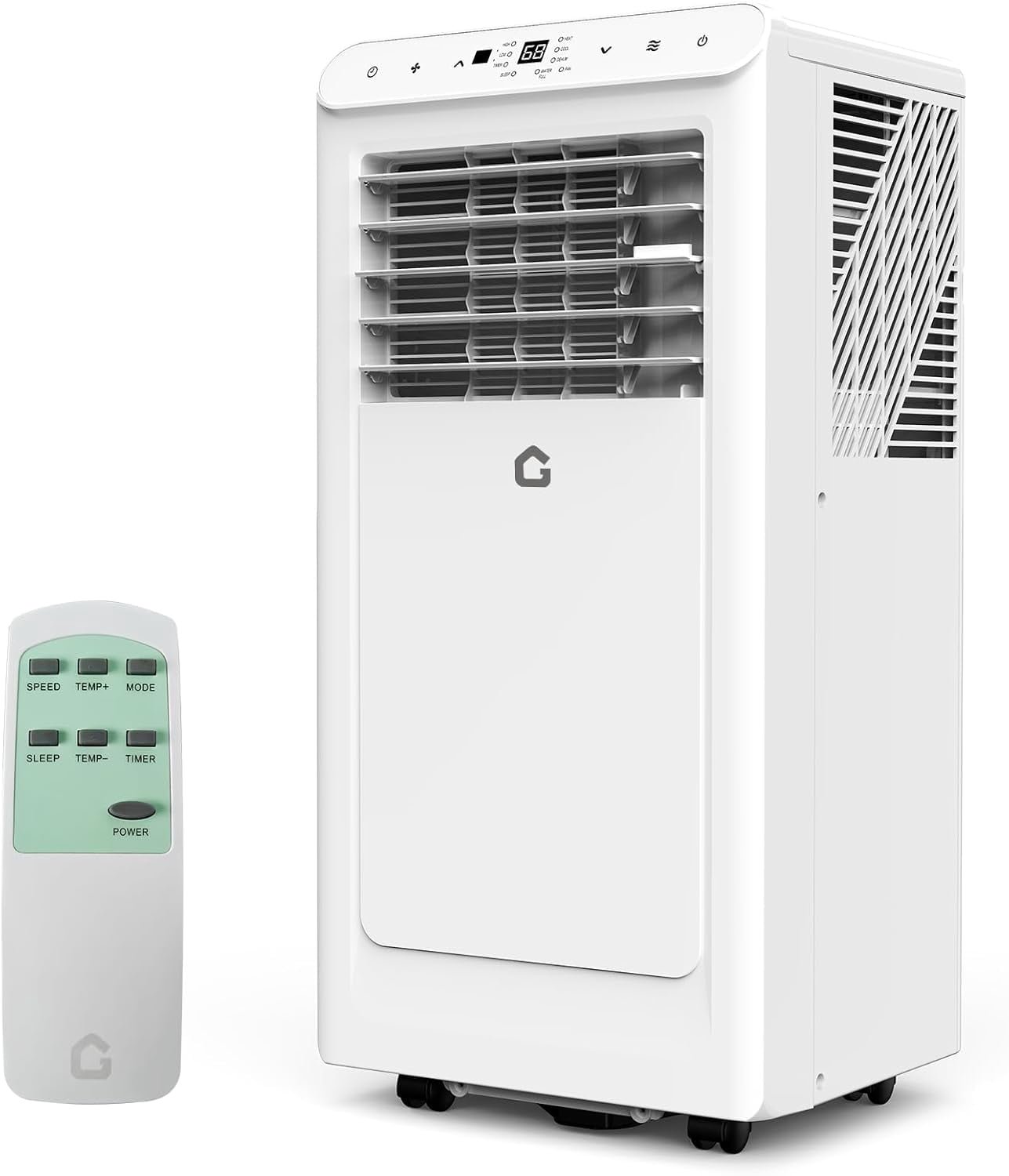 10000 BTU Portable Air Conditioners with Dehumidifier & Fan, Standing ...