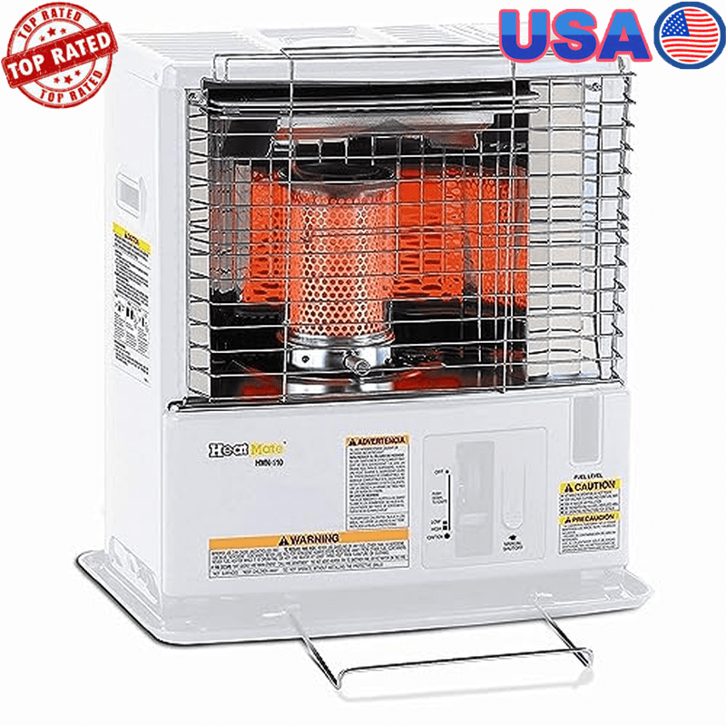 10000 BTU Portable Kerosene Radiant Space Heater with Automatic Safety Shut Off