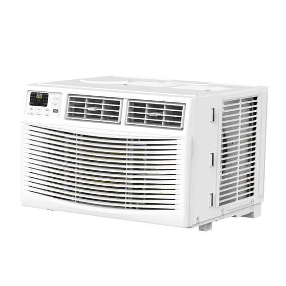 10000 BTU Window Air Conditioner, 4-in-1 Window AC Unit Cooler, Washable Filter, White
