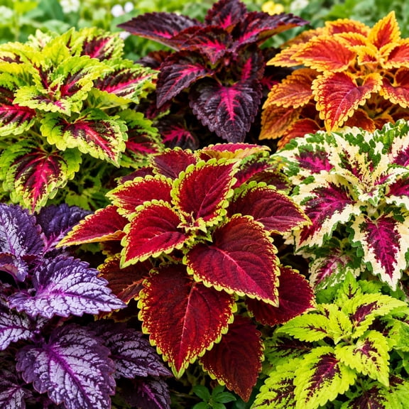 10000 Coleus seeds-Groundcover,Low Maintenance,for Garden,Ideal for Beds Borders Plant Pots & Planters