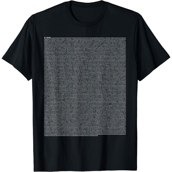 10000 Digits Pi Sign - Math Mathematics - Pi Day T-Shirt