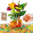 10000 PCS Multicolor Clear Water Beads, Gel Jelly Beads Vase Filler