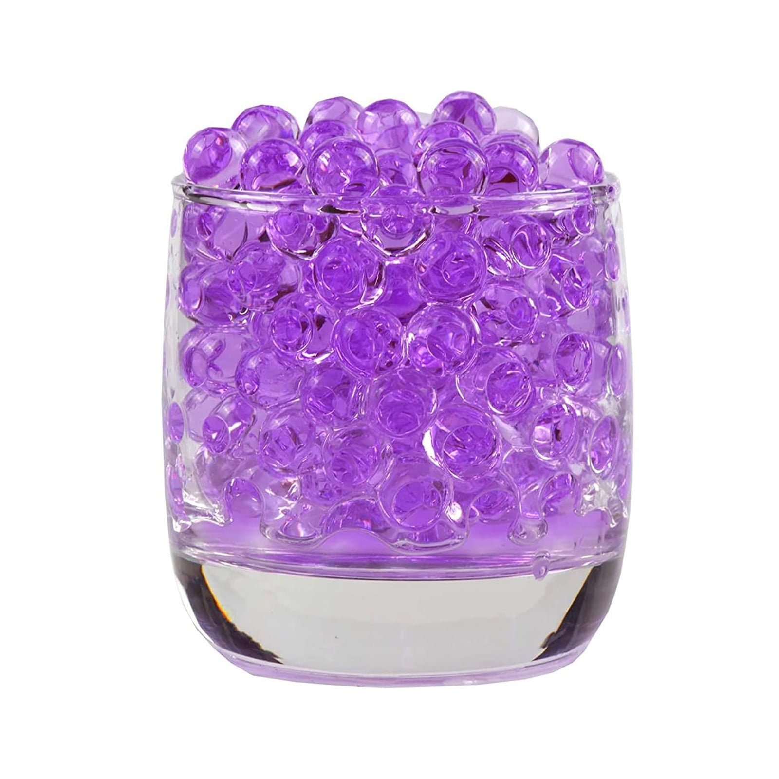 10000 PCS Purple Water Beads, Jelly Water Gel Beads for Vases, Water