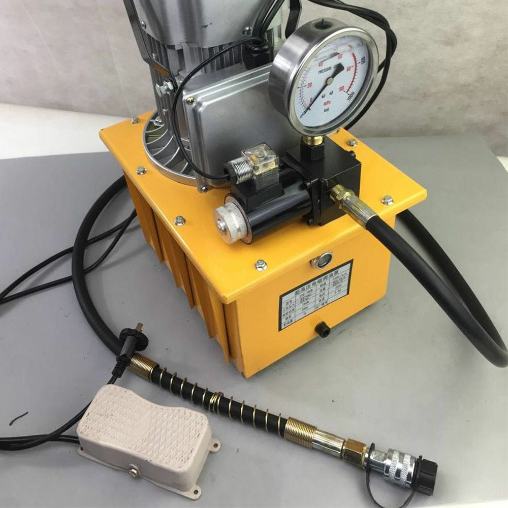 750W 700BAR ELEKTROHYDRAULIKPUMPE Mit Manuelle Ventil Hydraulikpumpe Elektrische EUR 247,23