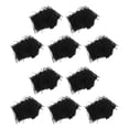 thumbnail image 1 of 10000 Pcs Black Nylon Cable Zip Tie Fasten Wrap 95mm x 2mm, 1 of 4