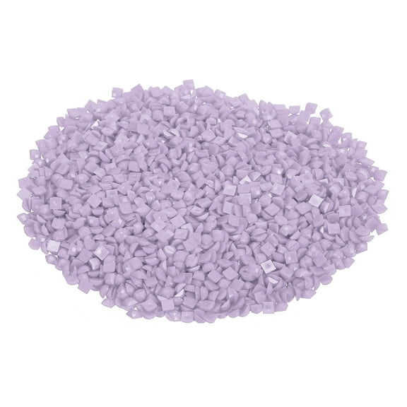 10000 Pcs Diamond Art Painting Beads, Square 5D Diamond Art Painting Accessories for Gem Replacement(Light Purple)