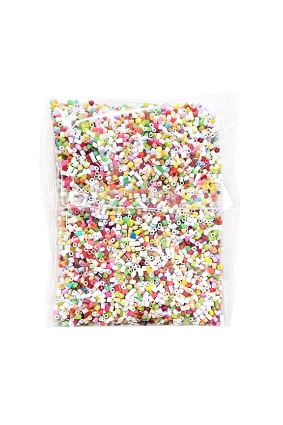 10000 Pcs Fuse Beads, Melty Beads, Mixed Bright Color Beads, Bulk Plastic Beads for Crafts, Ideal for Pegboards, DIY, Keychains, Art Projects, Festival and Birthday Gifts, 2.6mm,Pink