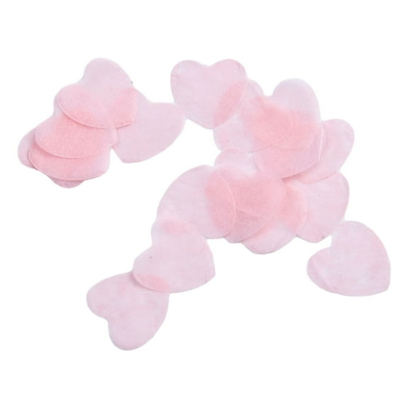 10000 Pcs Tissue Paper Biodegradable White Heart Confetti Baby Shower Gender Reveal Gender Ceremony Wedding Toss Supplies Pink Smile Home