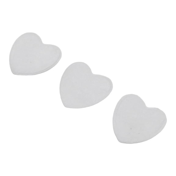 10000 Pcs Tissue Paper Biodegradable White Heart Confetti Baby Shower Gender Reveal Gender Ceremony Wedding Toss Supplies White Smile Home