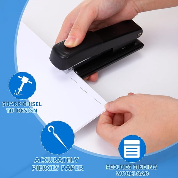 100000 Standard Staples, 1/4 Inch Office Standard Staples 26/6 5000 Per Box 20 Pack Desktop Staplers, Jam Free, Teacher's Office & Home$$Office