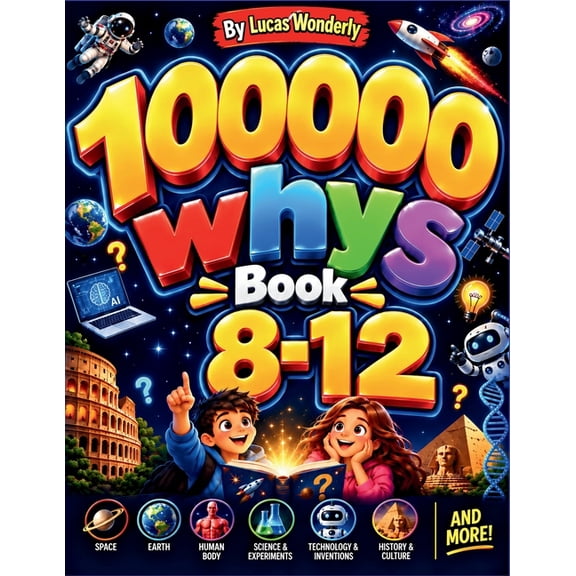 100000 Whys book 8-12: The Book of Big Questions And Curious Answers, (Paperback)