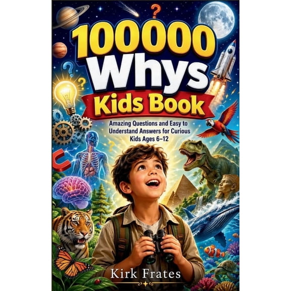 100,000 Whys Encyclopedia 100000 whys kids book: Amazing questions and easy to understand answers for curious kids ages 6-12, (Paperback)