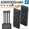 thumbnail image 1 of 1000000mAh Power Bank 5USB Portable External Battery Backup Charger Fast Charger, 1 of 12